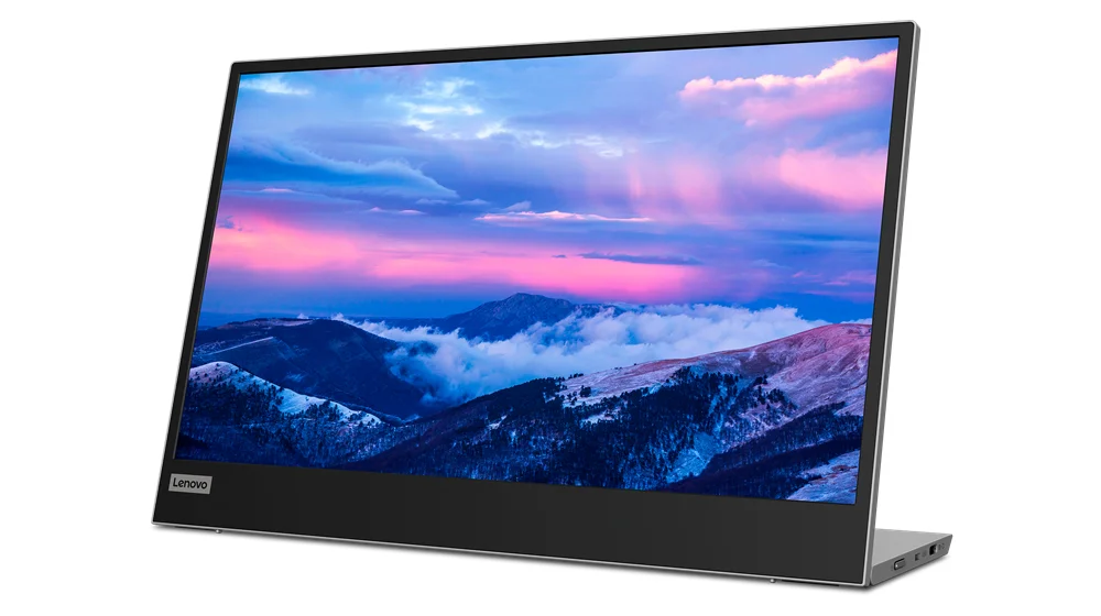 Monitor Port&aacute;til 15.6" L15 Full Hd LED Preto/Cinzento - Lenovo