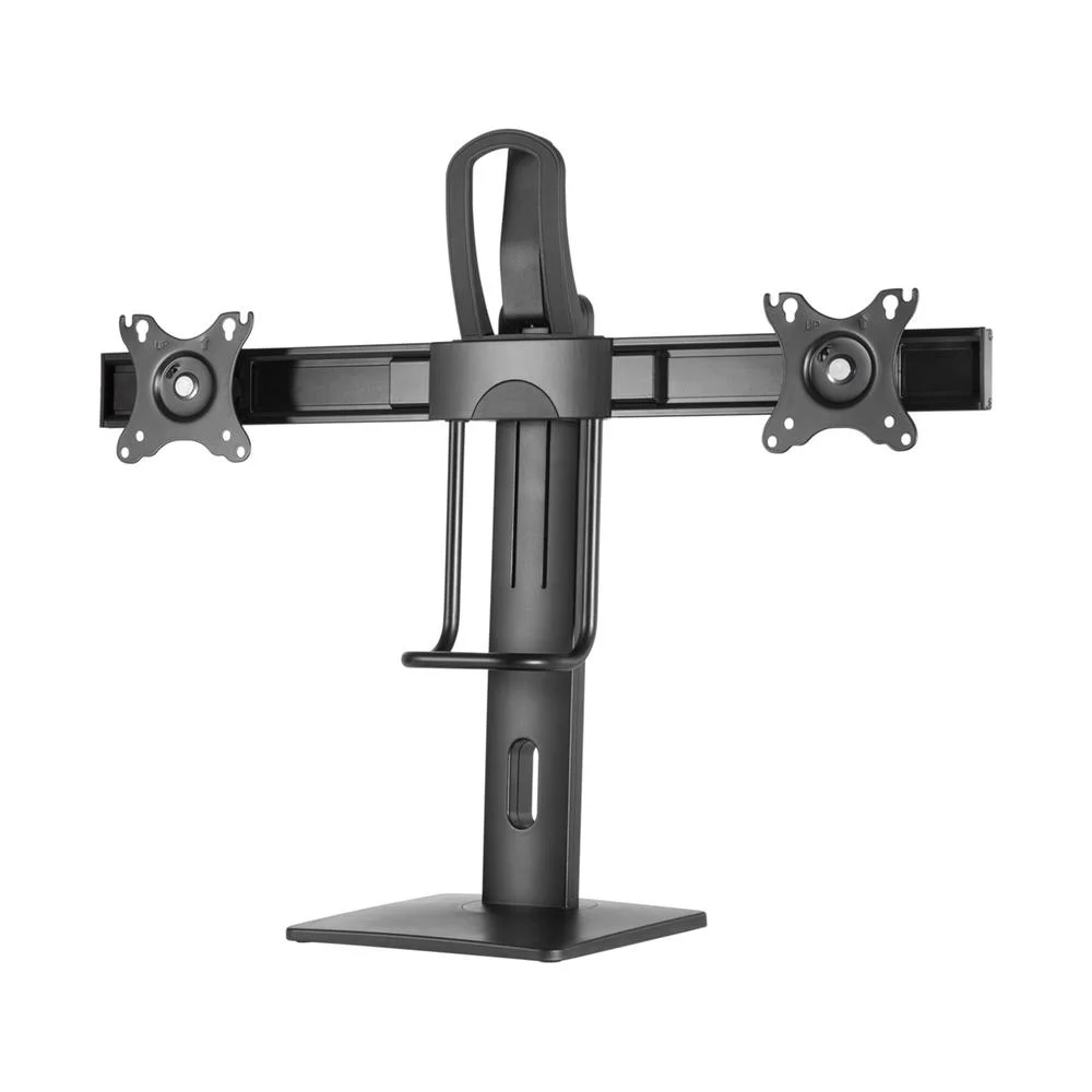 Suporte de Mesa p/ 2x Monitores 17"-27" 6Kg Preto
