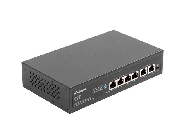 Lanberg Rsfe-4p-2fe-60 Switch de Rede N&atilde;o-Gerido .