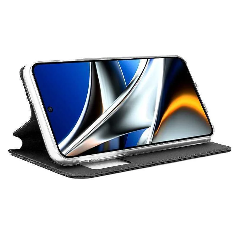 Capa Flip Cool para Xiaomi Poco X4 Pro 5g Preto Li