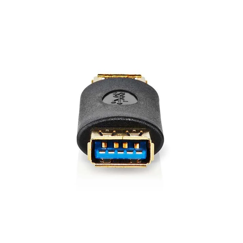 Adaptador Usb  Usb3.2 Gen1  Usb-A F&ecirc;mea  Usb-A.