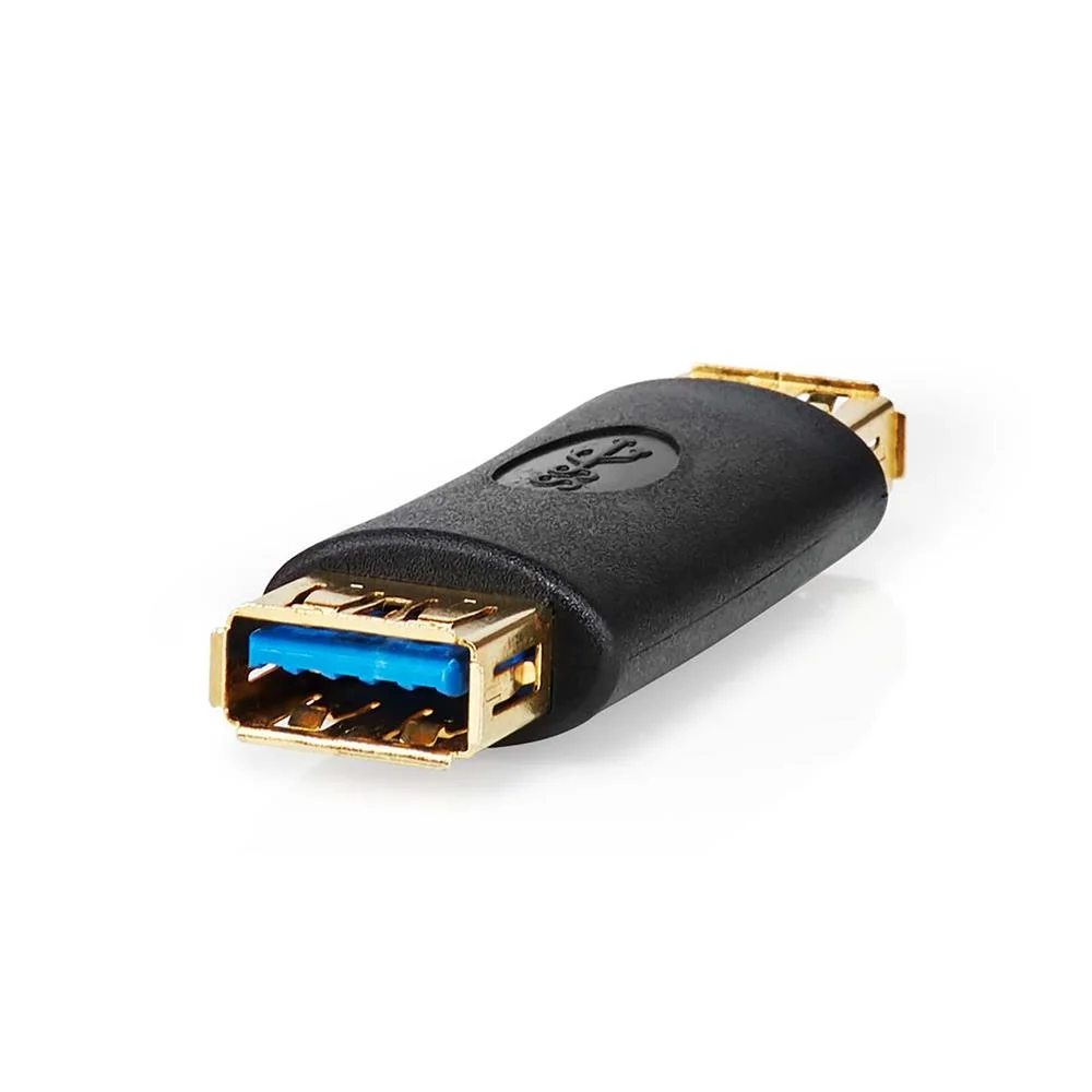 Adaptador Usb  Usb3.2 Gen1  Usb-A F&ecirc;mea  Usb-A.