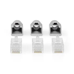 Conector RJ45 | Passagem RJ45 | UTP s&oacute;lido/encalh.