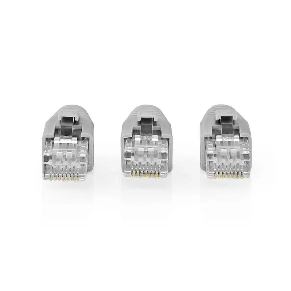 Conector RJ45 | Passagem RJ45 | UTP s&oacute;lido/encalh.