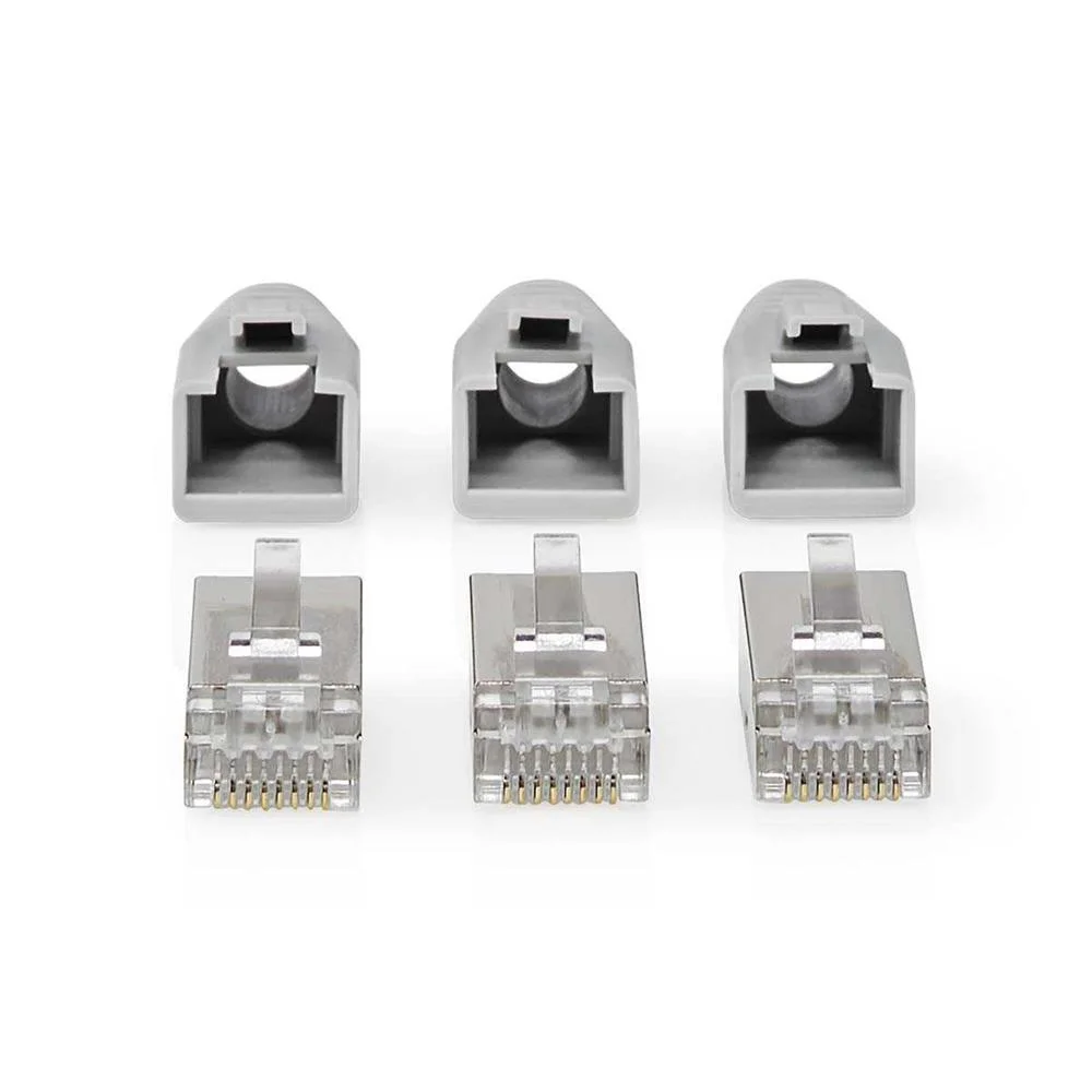 Conector Rj45  Passagem Rj45  Ftp S&oacute;lido/Encalh.