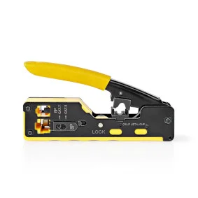Alicate de Cravar Fichas Rj12 / Rj45 - Nedis