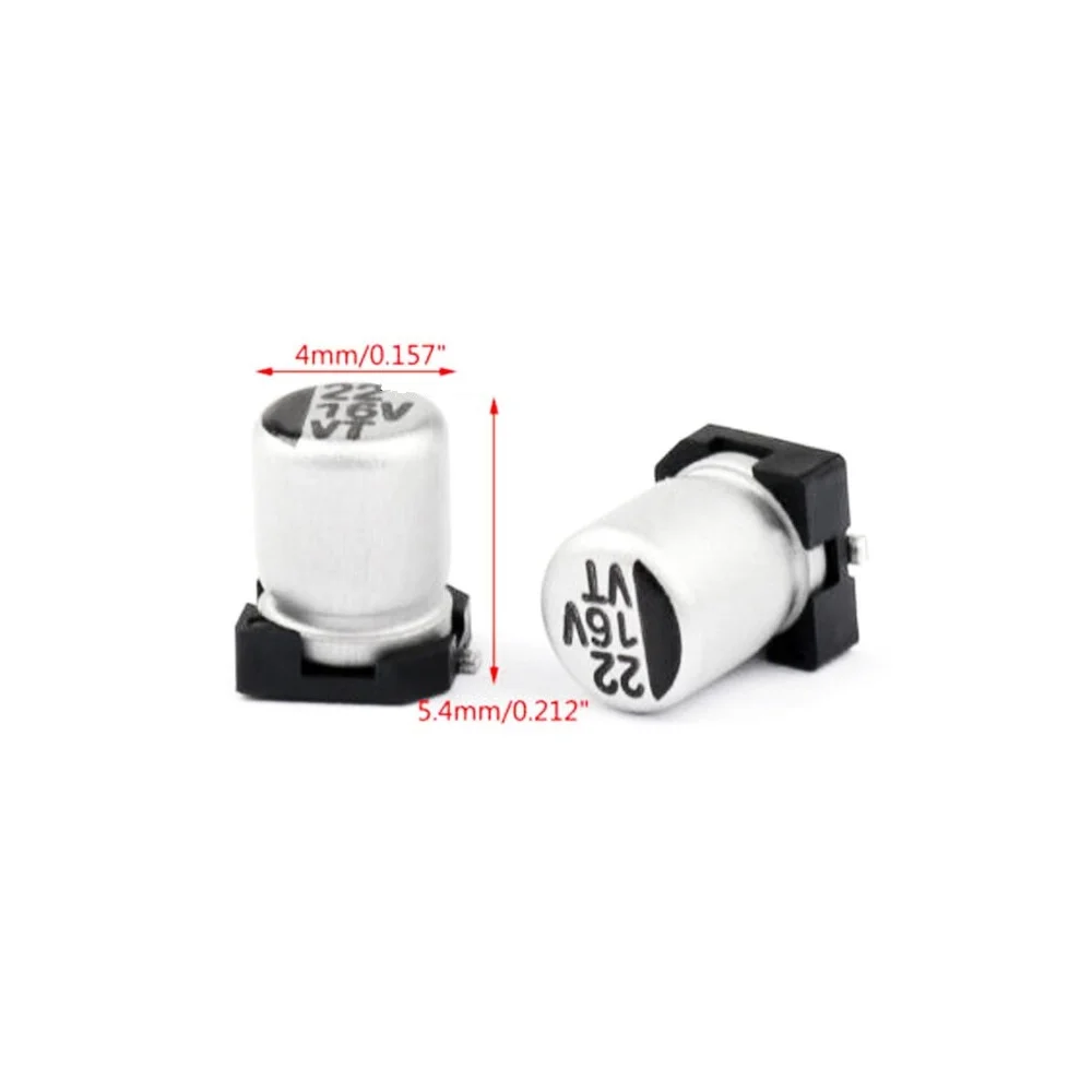 Condensador Eletrolitico Smd 22Mf 16V