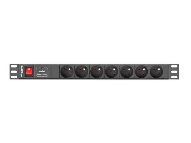 Extensi&oacute;n El&eacute;ctrica Lanberg Pdu-07e-0200-Iec-Bk 2.