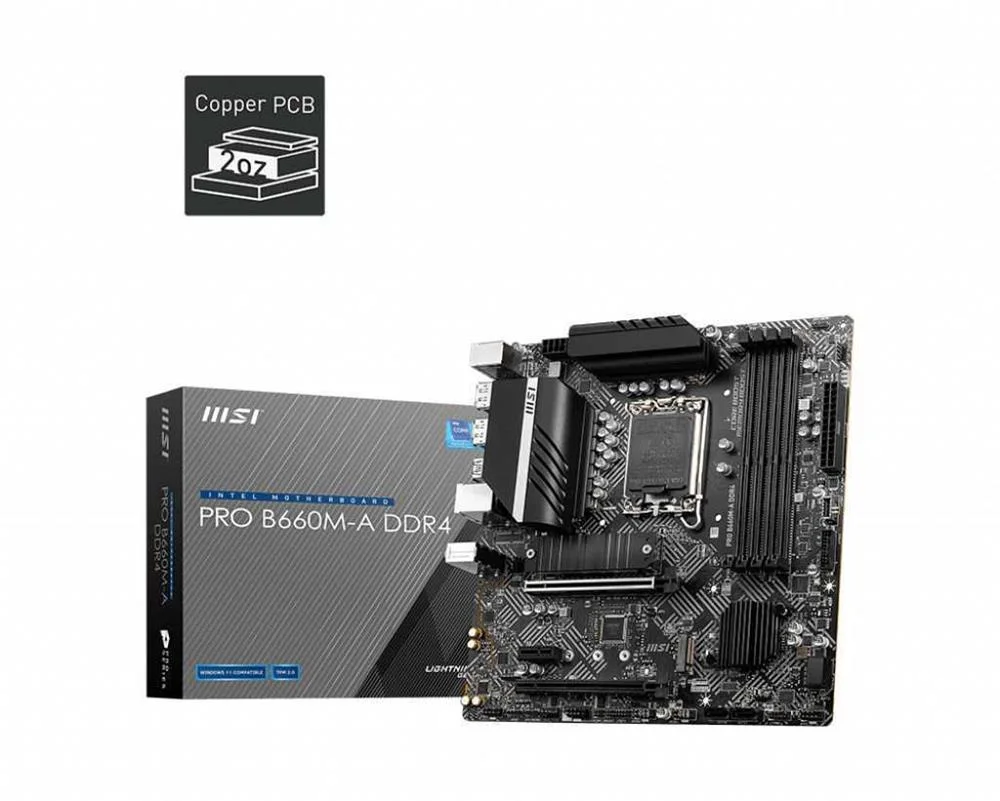 Msi Pro H610m-G Ddr4                 (H610,S1700,Matx,Ddr4)