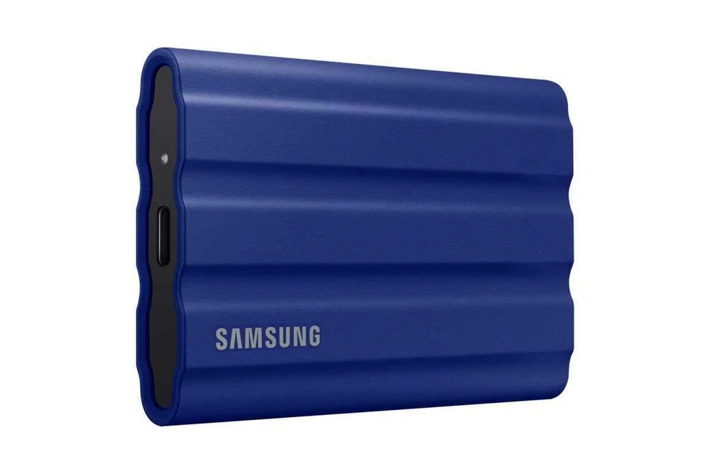 Ssd    2tb Samsung Portable SSD T7 Shield Usb3.2 Blue Extern Kit