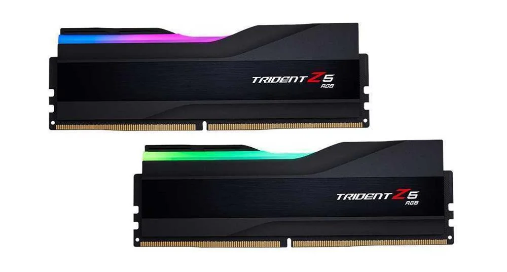 Mem&oacute;ria RAM Trident Z5 RGB 32gb (2x16gb) Ddr5-5600mhz Cl36 Preto - G.Skill