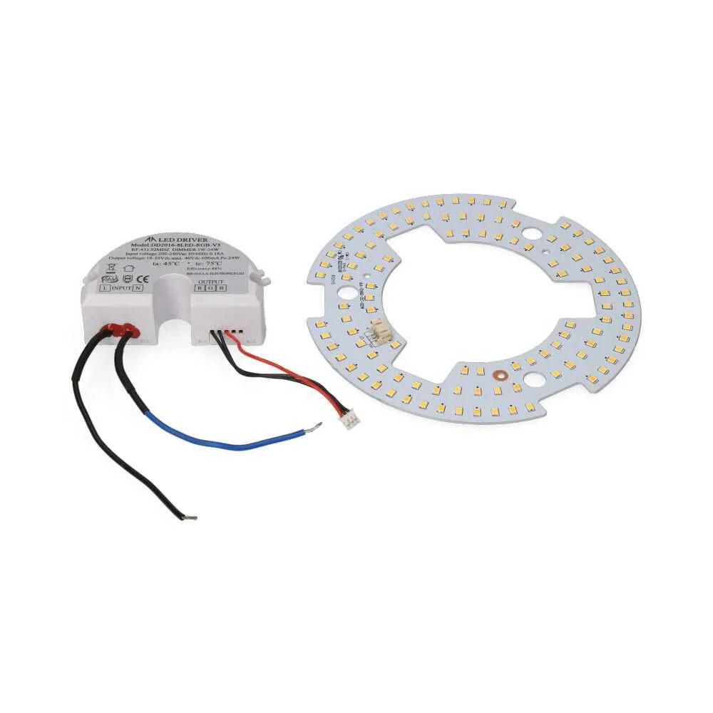 Led de substitui&ccedil;&atilde;o e transformador para ventilado