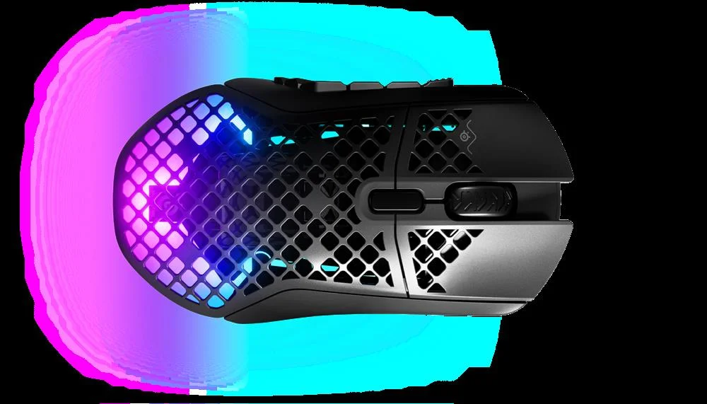 Rato &Oacute;ptico Aerox 9 Wireless 18000dpi Preto - Steelseries