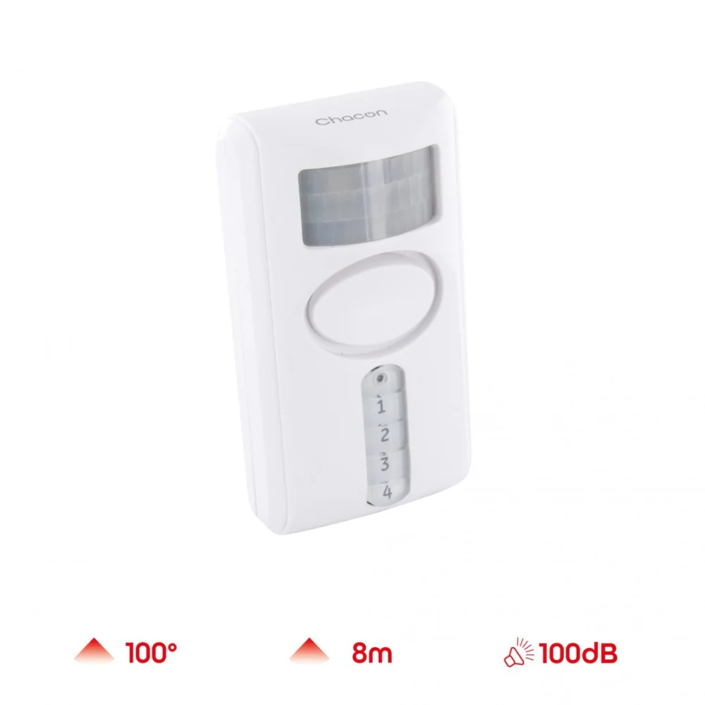 Detector de Movimiento Con Alarma Y Teclado