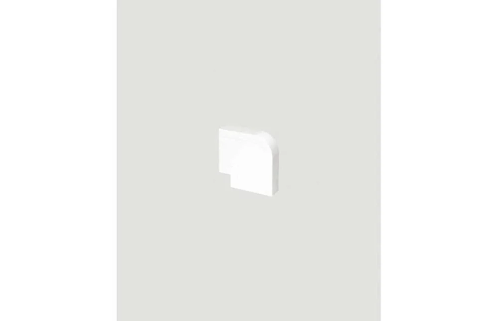 &Acirc;ngulo Plano Vari&aacute;vel P/Calha 110X50 Branco