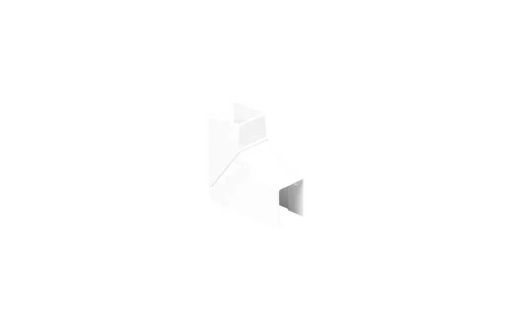 &Acirc;ngulo Int Vari&aacute;vel P/Calha 60X40 Branco