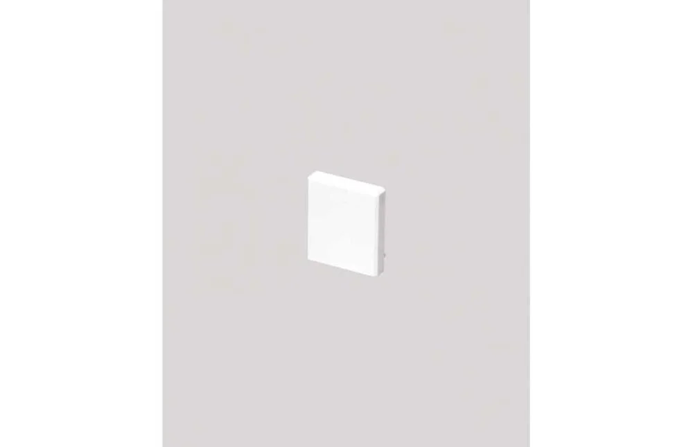 Topo P/Calha 80x40 Branco