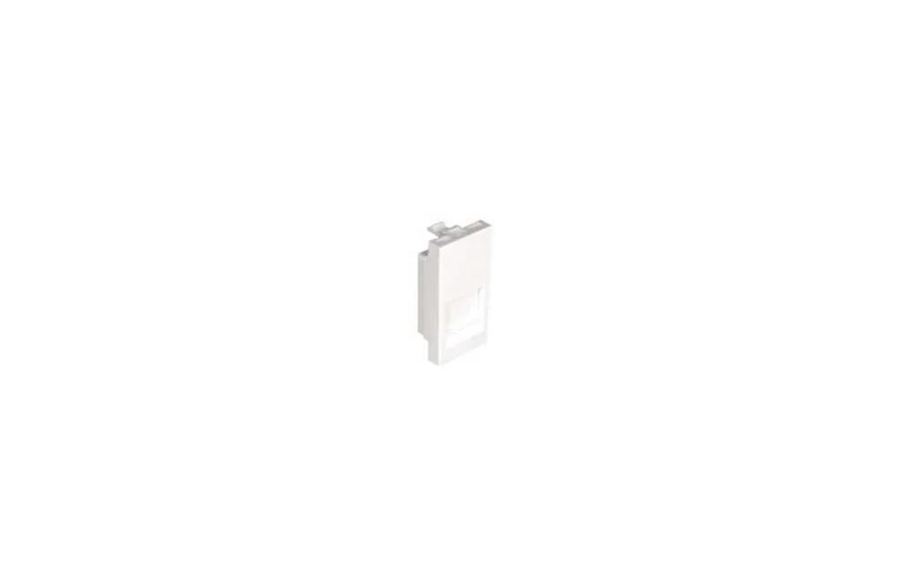 M&oacute;dulo P/Conetor Rj45 - 1 M&oacute;d Branco