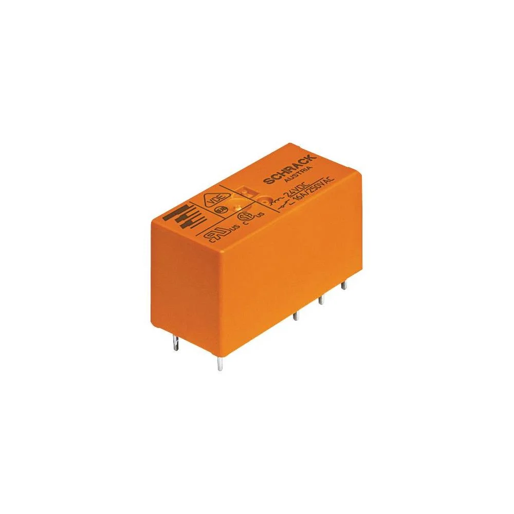 Rel&eacute;: Eletromagn&eacute;tico, Dpdt, Ubobina: 230vac, 8a, 8a/250vac, Pcb