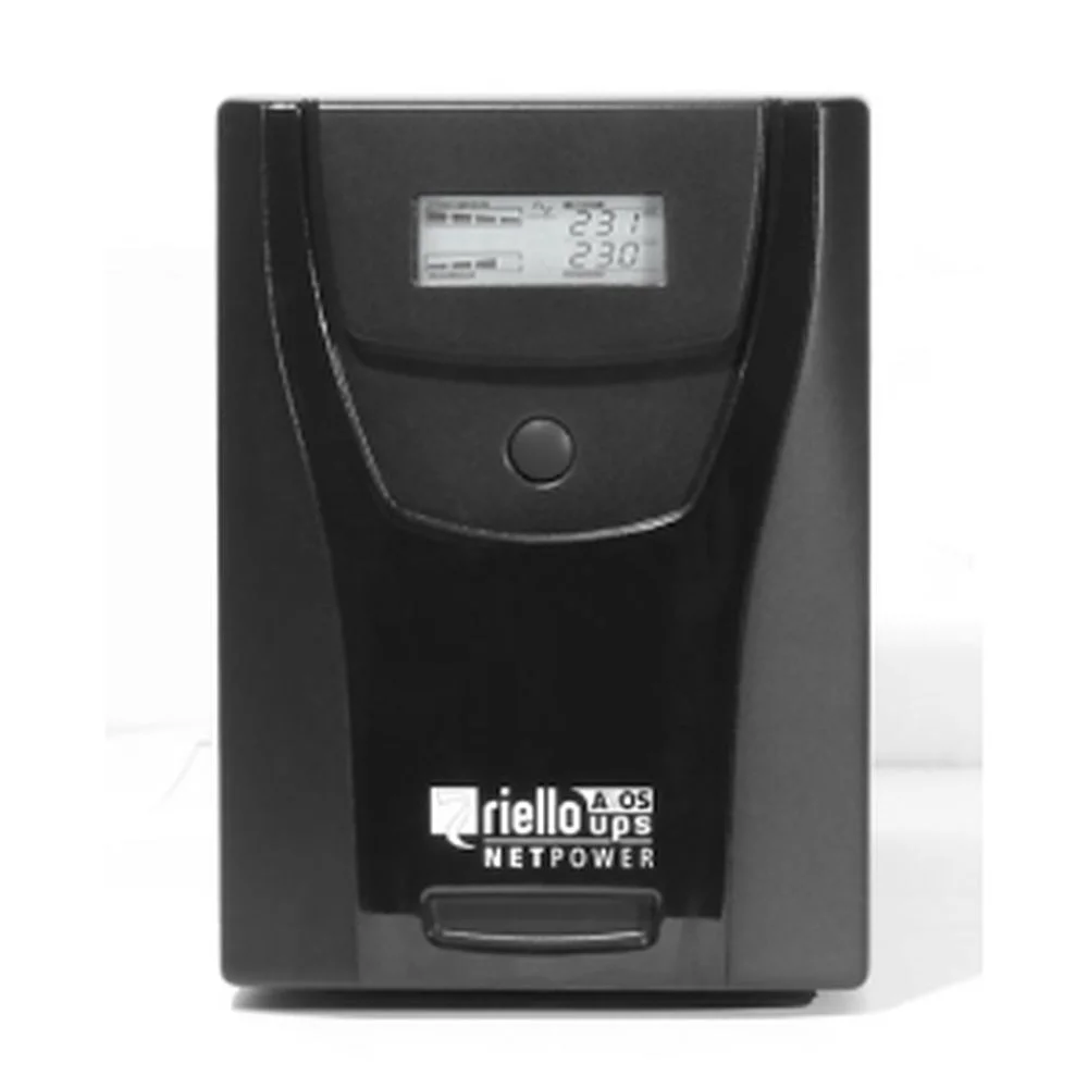 Sistema Interactivo de Fornecimento Ininterrupto de Energia Riello Npw 800 de           Preto 480 W 