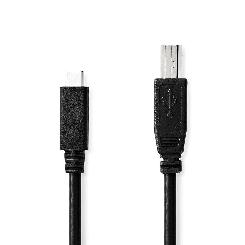 Cable Usb | Usb 2.0 | Usb-C Macho | Usb-B Macho .