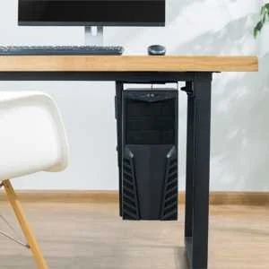 Suporte Torre de Computador para P&ocirc;r Debaixo da Mesa Ou para Fixar Na Parede, Girat&oacute;rio Logilink