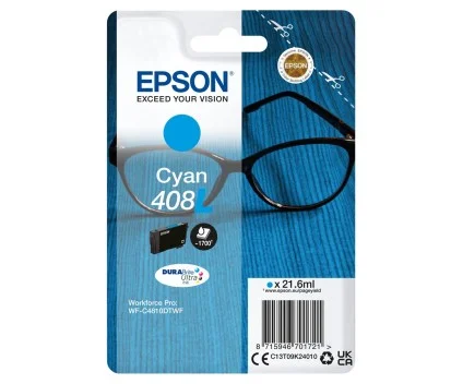 Epson 408l Tintenpatrone Cyan C13t09k24010 Epson Wf-C 4810