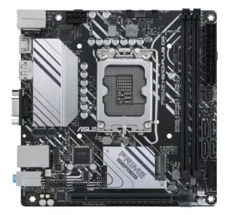 Mtoherboard Asus Prime H610i-Plus D4-Csm, Intel Lga1700, 2xddr4, 4xsata, 1xm.2, Lan, 1xpcie X16, D-S