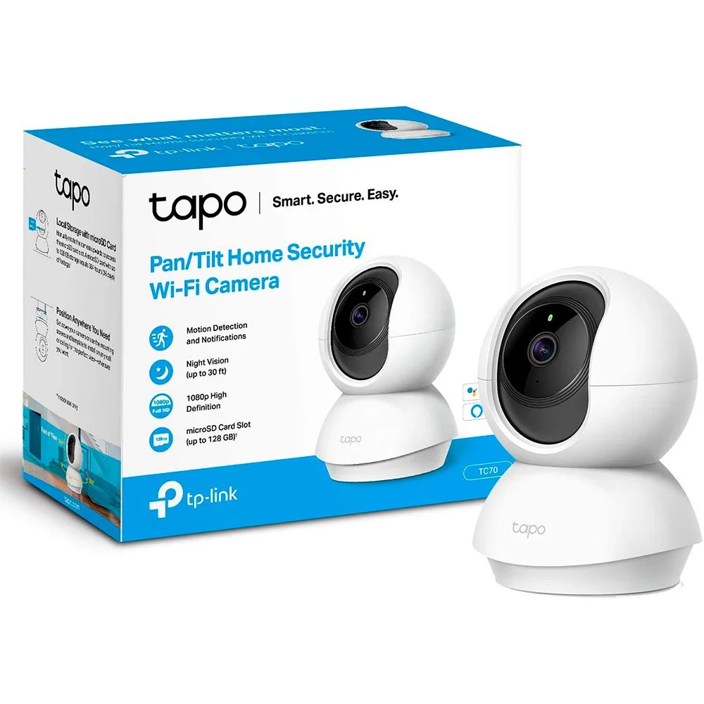 Tp-Link Tc70 Camera Seguranca Pan/Tilt Home Wifi 