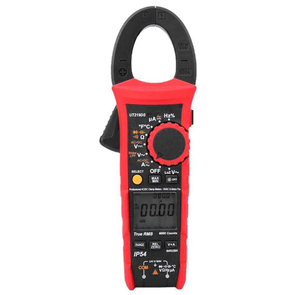 Alicate amperim&eacute;trico - Visor LED de at&eacute; 6000 con.