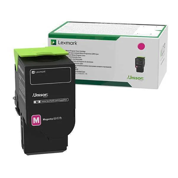 Toner Lexmark 78c2xm0 Return Magenta 5k a 5%.