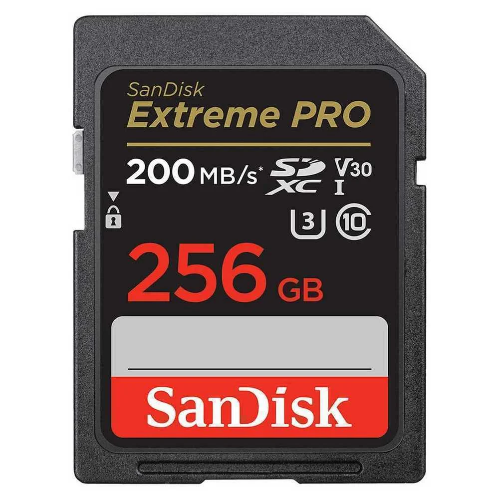 Cart&atilde;o de Mem&oacute;ria Extreme Pro 256gb Sdxc Uhs-I Classe 10 - Sandisk