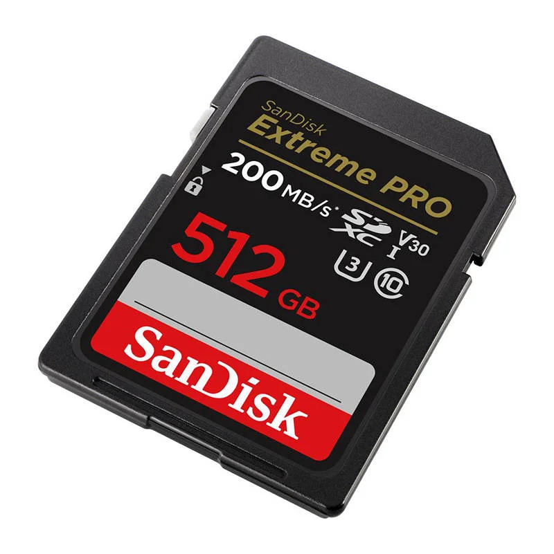 Sd Extreme Pro Uhs-I Card 512gb Sandisk Sdxc