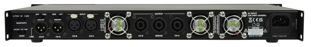 Amplificador de Pot&ecirc;ncia Classe D 2x500w Rms D1000