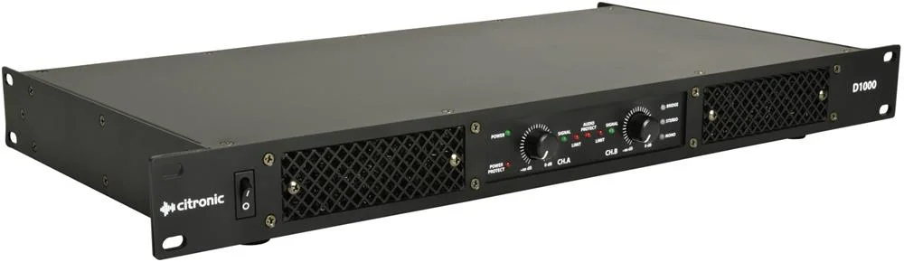 Amplificador de Pot&ecirc;ncia Classe D 2x500w Rms D1000