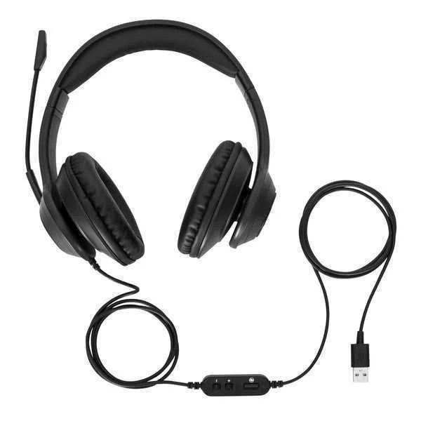 Auriculares Stereo Targus Alambrico Negro