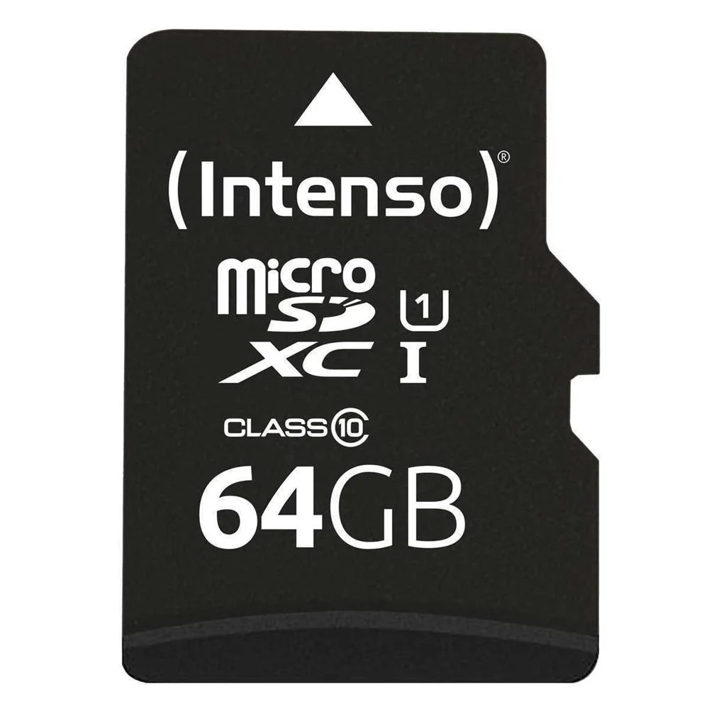 Intenso 3424490 cart&atilde;o de mem&oacute;ria 64 GB MicroSD U.