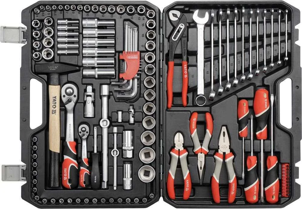 Yato Yt-38901 Tool Set Xxl 1/4-1/2  122 Items