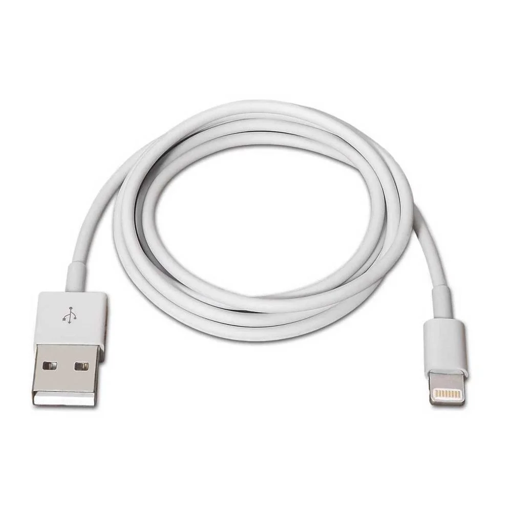 Cable Usb(A) a Lightning 2.0 Aisens 2m Blanco