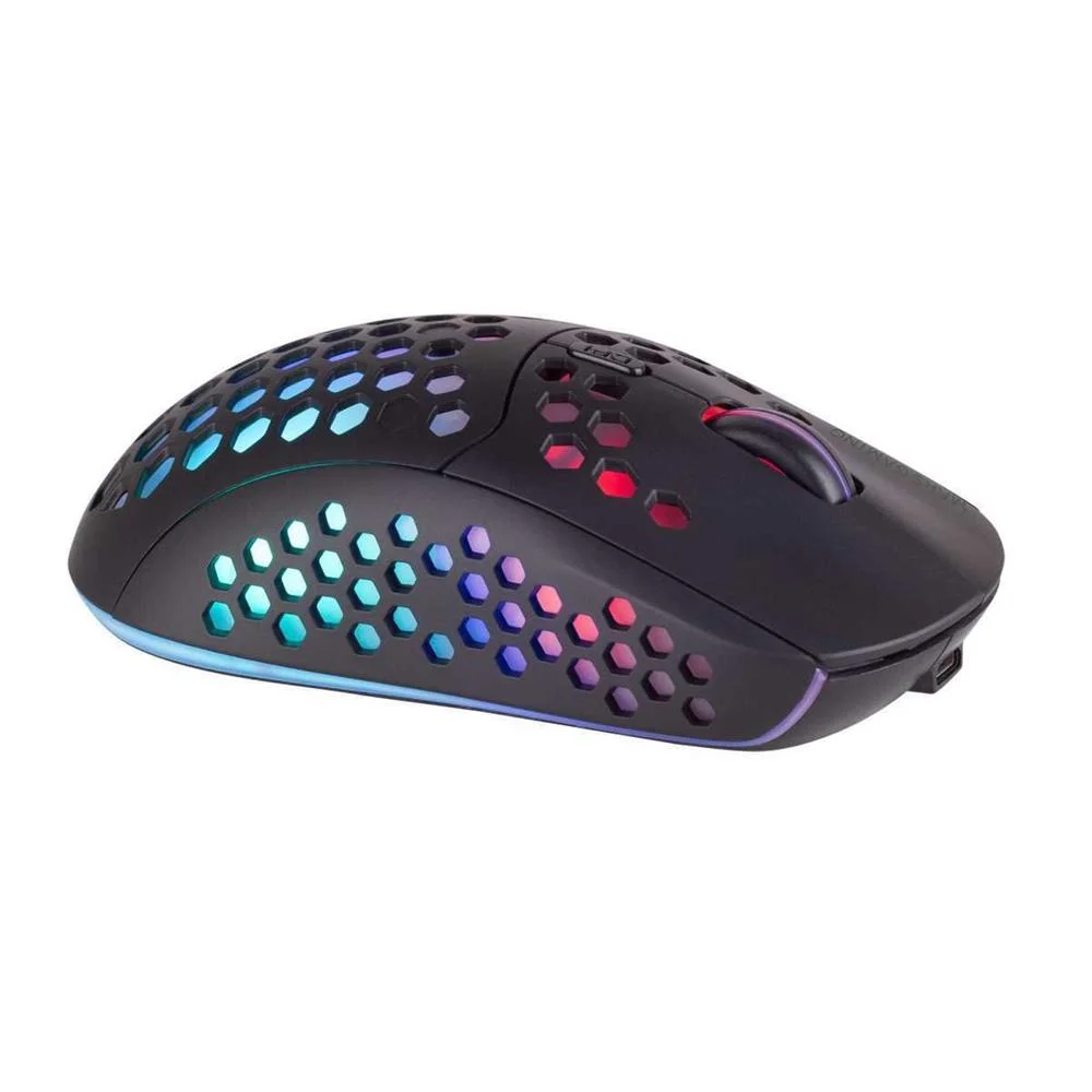 Rato &Oacute;ptico Wireless 3200dpi Preto - Mars Gaming