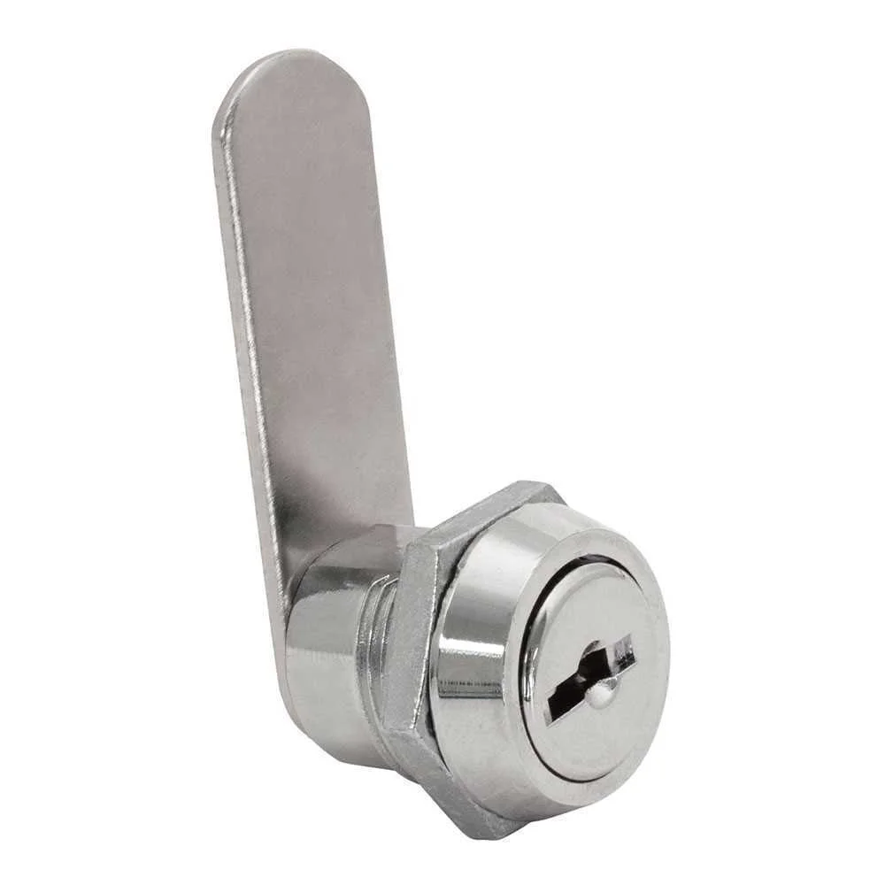 Fechadura 111 F. N&iacute;quel. 45mm L&iacute;ngua Reta. com 2 .
