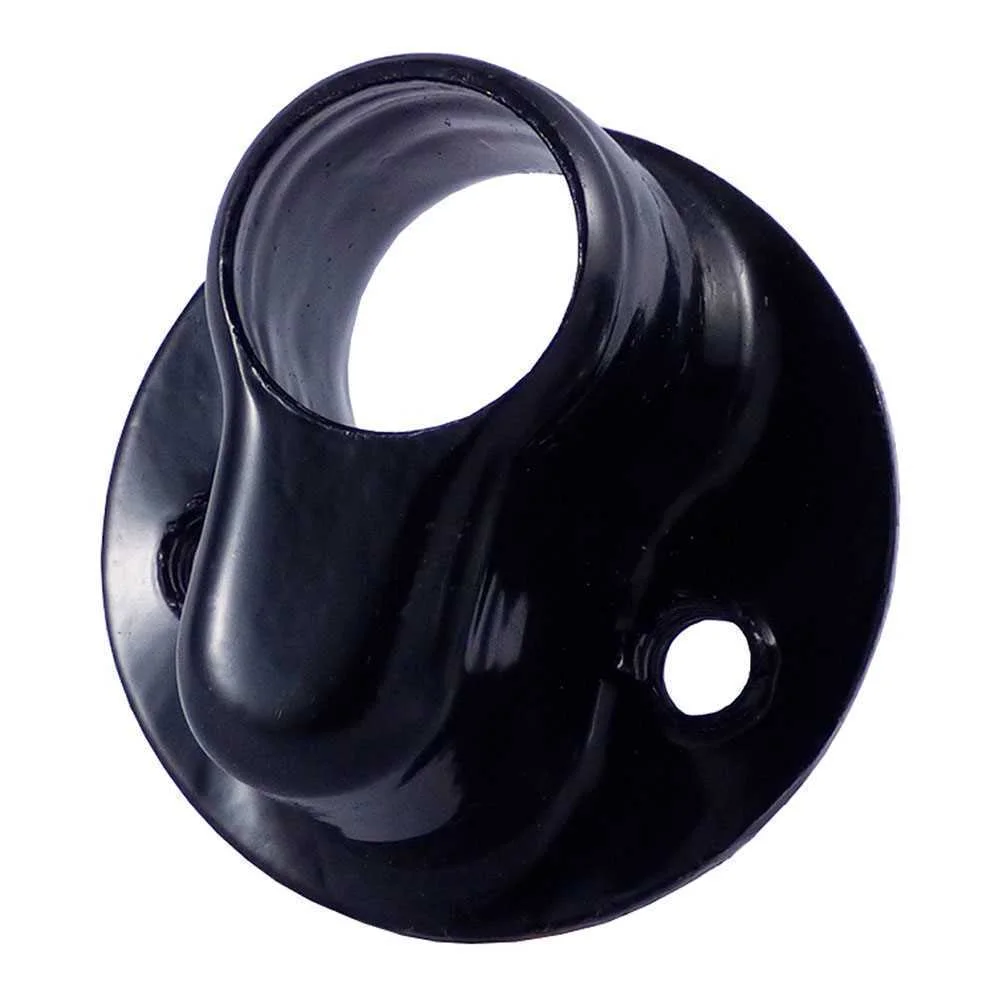 Escudo Ez Roscado Acabamento Preto. &Oslash;42x26mm. Ifam