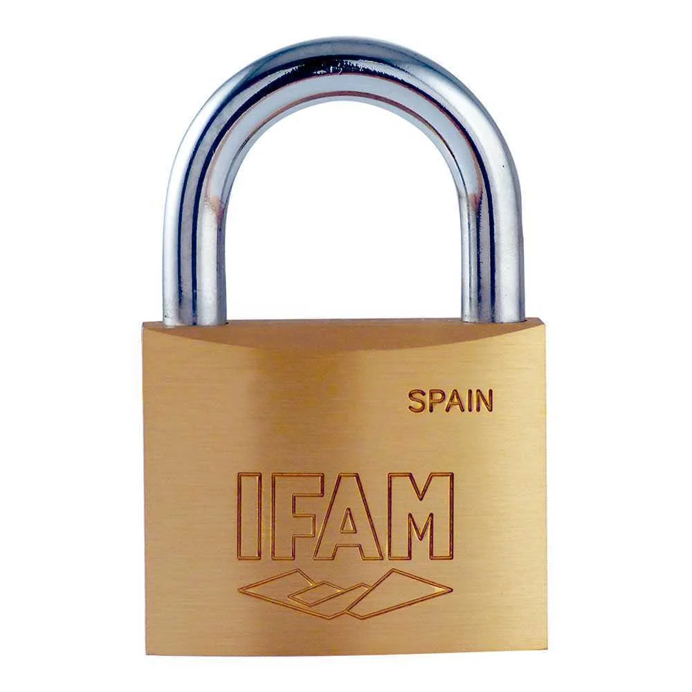 Cadeado K25. Lat&atilde;o 25mm. com 2 Chaves Ifam Normal Arc