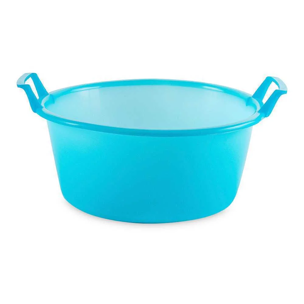 Alguidar Polietileno 9l./35cm Azul 6411 38x36x18,.