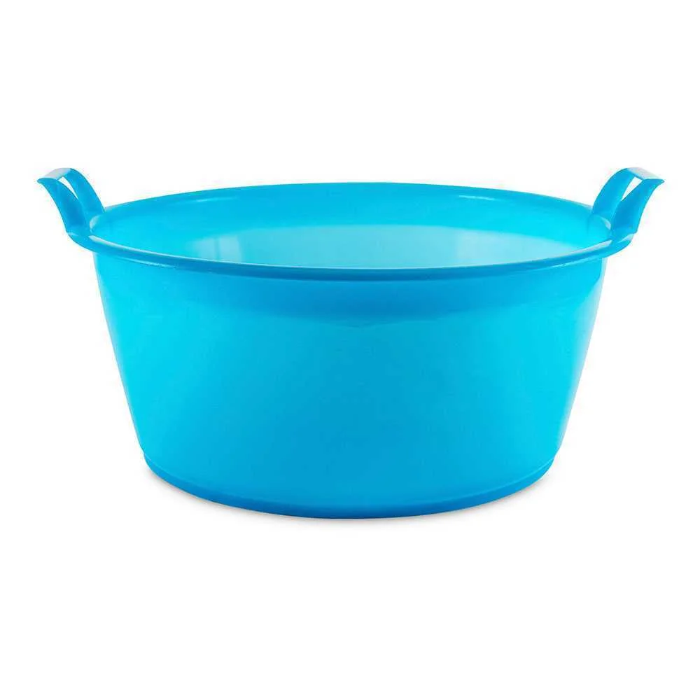Bacia Redonda 40l/55cm Azul 6415 &Oslash;55x26,5cm Barbosa - Universal
