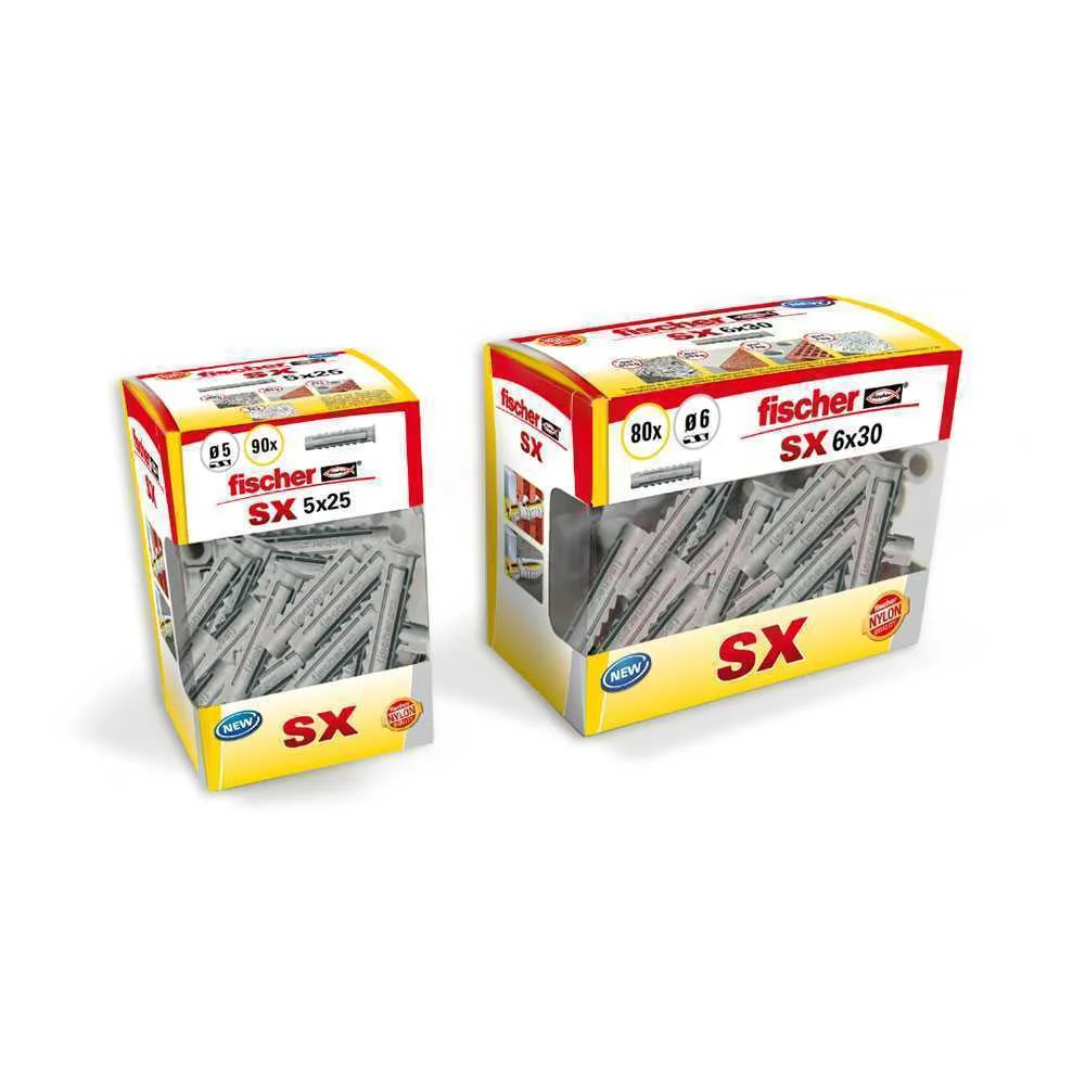 Bucha Sx &Oslash;5x25mm Diy 90 Unid. 568711 Fischer