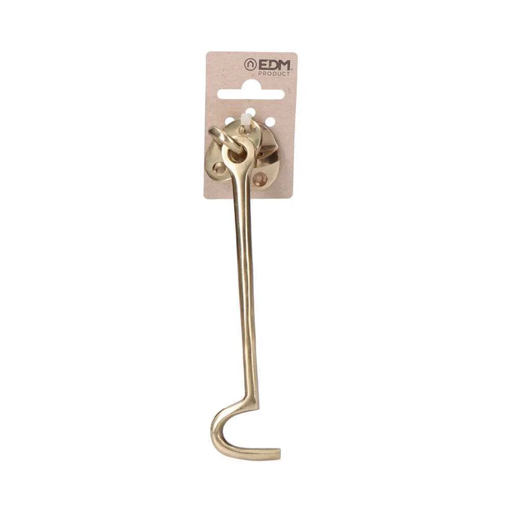 Porta do Navio 150mm Lat&atilde;o Polido em Cart&atilde;o Pendente Edm