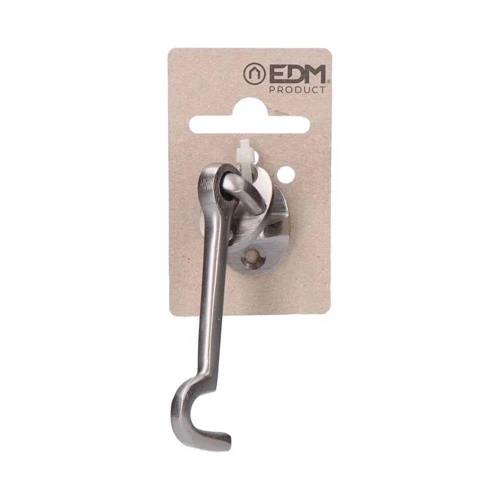 Porta do Navio 75mm Lat&atilde;o N&iacute;quel Mate em Cart&atilde;o de Suspens&atilde;o Edm