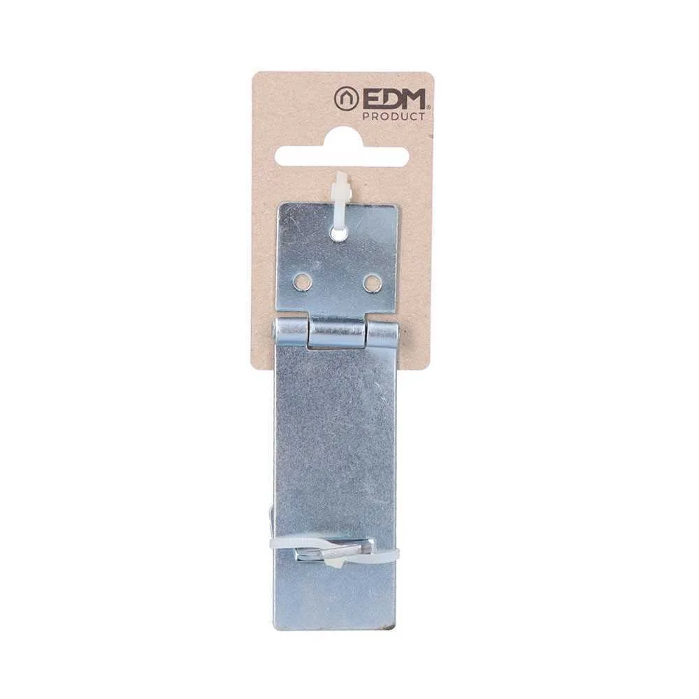 Suporte de Cadeado de Zinco de 75mm em Cart&atilde;o de Suspens&atilde;o Edm