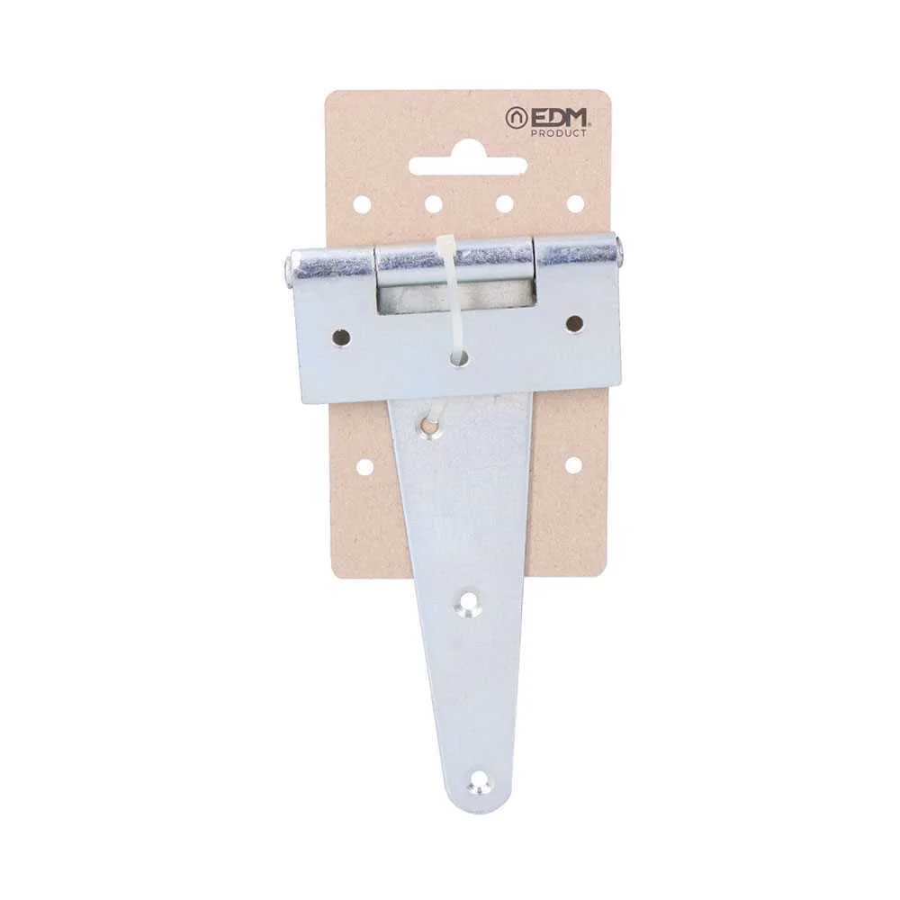 Dobradi&ccedil;a T 150x90mm H&deg; Zincada em Cart&atilde;o Suspenso Edm